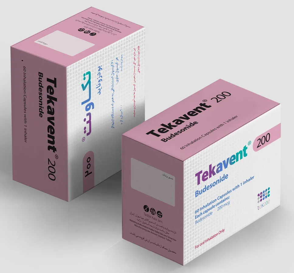 تصویر TEKAVENT POWDER Inhaler 200 mcg/dose,60 doses